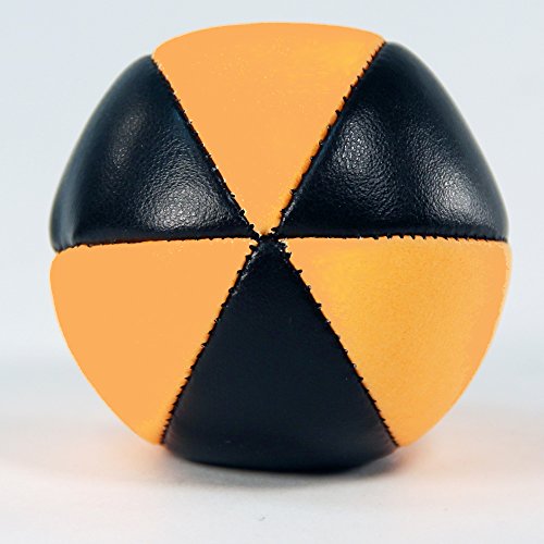 Zeekio Zeon 100g Juggling Ball (1) - Orange and Black