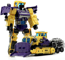 Load image into Gallery viewer, NBK Deformation Oversize Toys Robot Devastator Engineering Combiner 6 in 1 Action Figure Car Truck Model Gift for Kids Boys (Yellow)
