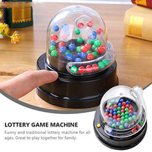Load image into Gallery viewer, Toyvian 2 Set Electric Fortunate Number Picking Machine Portable Bingo Machine Mini Lottery Ball Machine
