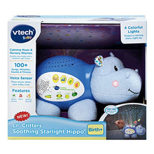 Load image into Gallery viewer, VTech Baby Lil&#39; Critters Soothing Starlight Hippo
