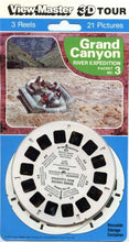 Load image into Gallery viewer, ViewMaster - Grand Canyon River Expedition Packet No. 3 - 3 Reels on Card - New
