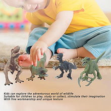 Load image into Gallery viewer, Dinosaur Finger Puppets, 4pcs Mini Home Decoration Gift Animal Collection Model Kit Educational Dinosaur Toy Playset Dinosaur Model Set for Children(Four Piece Velociraptor)
