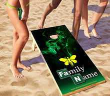 Load image into Gallery viewer, DaVinci Wrap Masters &#39;Breaking Bad&#39; Laminated Vinyl Corn Hole Board Decals.

