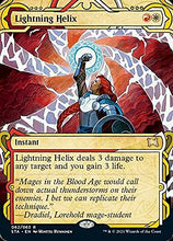 Load image into Gallery viewer, Magic: The Gathering - Lightning Helix (062) - Borderless - Foil - Strixhaven Mystical Archive
