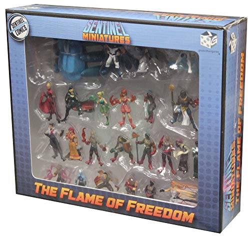 Sentinel Miniatures: The Flame of Freedom Miniatures (Pre-Painted)