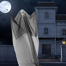 Load image into Gallery viewer, CHICIRIS Horror Spooky Halloween Skeleton Hangers Halloween Party Hanging Decoration (3.3x2m) Pendant Haunted House Decorate Props KTV Bar Restaurant Door Indoor Outdoor Decor

