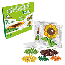 Load image into Gallery viewer, BIOBUDDI BB-2014 Pixels-Create Flower and Turtle Building Blocks, Multi-Coloured
