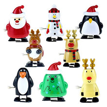 Load image into Gallery viewer, JIDOANCK Winder Toys Gift for Xmas, Walking Santa Claus Elk Penguin Snowman Clockwork Toy Home Decor Gift for Christmas A
