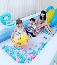 Load image into Gallery viewer, Inflatable Family Swimming Pool, Inflatable Pool for Kiddie, Kids, Adults, Toddlers, Infant, Oversized Blow Up Lounge Pools, for Kids, Adults, Baby, Children,Blue_360x200x60cm
