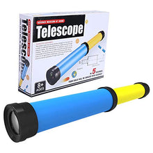 Load image into Gallery viewer, Children Telescope Kit, Safe Children Plastic Telescope DIY Making Kit Observation Educational Scientific Toy Accessory Gift for Boys Girls
