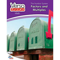 hand2mind VersaTiles Math Books Grade 6 (The Number System: Factors and Multiples)