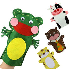 Load image into Gallery viewer, ARTIBETTER Handmade Hand Puppet Material Hand Puppet Sewing Kits Felt Socks DIY Making Kit for Kids Arts Craft Project Educational Toys 6pcs Assorted Color Kids Handmade Crafts
