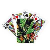 Tropical Leaf Drawing Art Plant Poker Playing Magic Card Fun Board Game