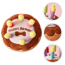 Load image into Gallery viewer, balacoo Puppy Chew Dog Toys Plush Birthday Cake Dog Chew Toy for Small Dogs Puppy Toy for Teething
