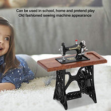 Load image into Gallery viewer, Dollhouse Accessories Furniture Accessories Wooden Dolls Dollhouse Furniture 1:12 Dollhouse Sewing Machine Miniature Sewing Machine for Dollhouse
