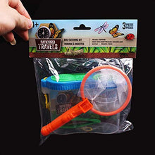 Load image into Gallery viewer, Heave Outdoor Exploration Set Including Insect Bug Viewer Magnifying Insect Container Bug Catcher Cage Magnifier Tweezers and Butterfly Net,STEM Nature Toys for Kids Random Color
