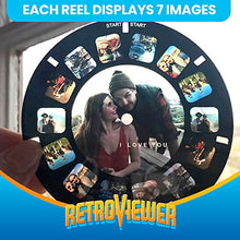 Load image into Gallery viewer, IMAGE3D Custom Viewfinder Reel Plus Black RetroViewer - Viewfinder for Kids, &amp; Adults, Classic Toys, Slide Viewer, Discovery Toys, Retro Toys, Vintage Toys, May Work in Old Viewfinder Toys with Reels
