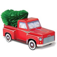 Load image into Gallery viewer, 3-D Christmas Truck Table Centerpiece - 1 Pc.
