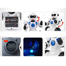 Load image into Gallery viewer, Cemnneohg Robot Dance to Music with Dazzling LED Light for Children, Smart Robot Toy, Singing Talking Sliding Robot Xmas Gifts Presents for Children (A)

