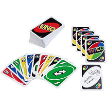 Load image into Gallery viewer, Apples to Apples Party Box [Packaging May Vary] &amp; UNO Family Card Game, with 112 Cards in a Sturdy Storage Tin, Travel-Friendly, Makes a Great Gift for 7 Year Olds and Up [Amazon Exclusive]
