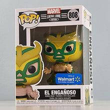 Load image into Gallery viewer, Lucha Libre Marvel Edition El Enganoso Pop! Vinyl Bobble-Head Collectible Toy Figure - Exclusive
