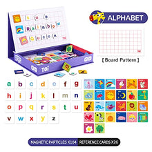 Load image into Gallery viewer, TOI Kids Magnet Toys Magnetic Jigsaw Puzzle Boxes for Kids Age 3-7,Alphabet,Preschool Tabletop Toy for Toddlers Kids,Promoting Hand-Eye Coordination
