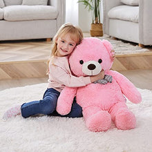Load image into Gallery viewer, IKASA Giant Teddy Bear Plush Toy Stuffed Animals (Pink, 30 inches)
