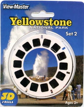 Load image into Gallery viewer, ViewMaster - Yellowstone National Park, Pkt. 2 - 3 Reels on Card- NEW
