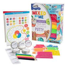 Load image into Gallery viewer, Crazy Aaron&#39;s Mixed by Me SCENTsory - Make Your Own Scented Putty Creation Kit - 18 Piece Activity Set - 6 Scented Concentrates with 5 Base Putties
