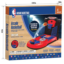 Load image into Gallery viewer, Maccabi Art Official NBA Team Logo Tabletop Arcade Basketball Game, 16.75 L x 11.25 H x 9.5 W
