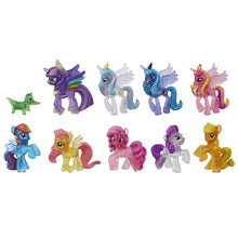 Load image into Gallery viewer, My Little Pony Rainbow Road Trip Collection 10 Pack Sparkling Figures
