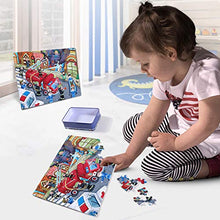 Load image into Gallery viewer, NEILDEN Puzzles for Kids Ages 4-8,Jigsaw Puzzles 100 Piece Learning Educational for Boys and Girls Children,Packed in Tin Box,DIY Puzzles Size: 11.2&quot;X8.8&quot;
