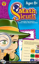 Load image into Gallery viewer, Math Sleuth Card Game, Grades 3 - 5
