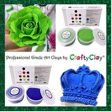Load image into Gallery viewer, Genova Art CraftyClay, Purple Air Dry Modeling Art Clay , for Professionals - 2 Cups., Total 2.82oz, Soft &amp; Light Modeling Clay | Higher Grade Texture for Detailed Art Works
