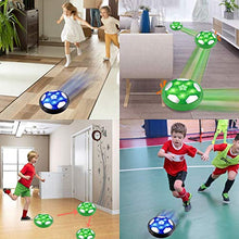 Load image into Gallery viewer, 2 Pack Hover Soccer Ball Kids Toys, Air Power Soccer Ball with Led Light Foam Bumper Christmas Stocking Stuffers for Toddlers Boys Girls Christmas Gifts Outdoor Sports Football Toys
