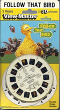 Load image into Gallery viewer, Sesame Street Follow That Bird View-Master 3D 3 Reel Set
