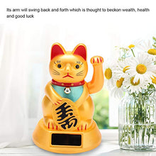 Load image into Gallery viewer, Lucky Cat-Solar-powered Beckoning Cat Made of Materials with Superb Workmanship
