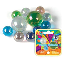 Load image into Gallery viewer, Great Gizmos Marbles Pearly Queens Classic Marbles - 1 x 25mm And 20 x 16mm
