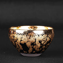 Load image into Gallery viewer, A1 Calendula Oil Droplets Amber Pottery tire Iron Cup Ceramic Tea Cup ( Color : Oil Drop )
