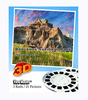 Classic ViewMaster - United States Travel - Badlands National Monument, South Dakota - ViewMaster Reels 3D