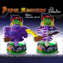 Load image into Gallery viewer, Gahrchian Magic Growing Crystal Halloween Christmas Tree Paper Tree Presents Novelty Kit for Kids,Funny Educational and Party Toys (Purple)
