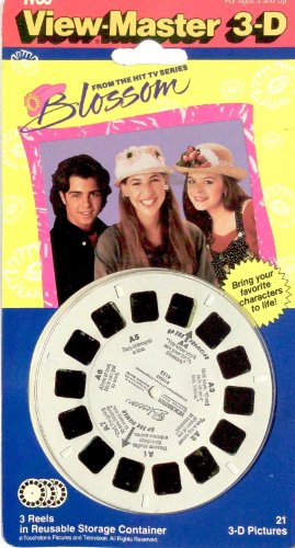 Tyco View-Master 3-D From the Hit TV Series Blossom. 3 Reels With 21 3 D Pictures.