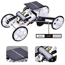 Load image into Gallery viewer, Kids DIY Car Toys Stem 4wd Motor Climbing Vehicles Electric Solar Science DIY Car Toys 4wd Mechanical Construction Truck Toy Kit Suitable for 6-12 Year Old Boy/Girl
