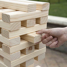Load image into Gallery viewer, TMG 54pc Giant Natural Wood Block Balance Stacking Game
