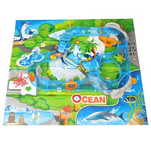 Load image into Gallery viewer, COLOR TREE Water Fun Game 69Pcs Ocean Track Children&#39;s Playground Parenting Fishing Game - Summer Water Game Toddler Education Teaching and Learning of Ocean Sea Animals
