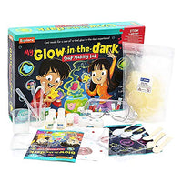 STEM Learning My Glow in The Dark Soap Making Lab, Make Glowing Soap, Best Gift for Kids, Great Science Gift for Girls and Boys