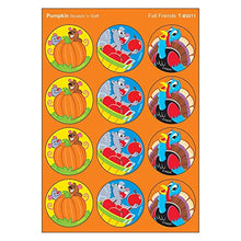 Load image into Gallery viewer, Trend Enterprises T-83311-6 Fall Friends &amp; Pumpkn Stinky Stickers - Pack of 6
