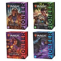 Magic: The Gathering Pioneer Challenger Decks 2021 Bundle | All 4 Decks | Azorius Spirits + Orzhov Auras + Mono Red Burn + Lotus Field Combo
