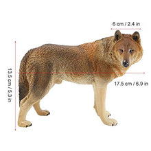 Load image into Gallery viewer, Simulation Wildlife Model PVC Material Safe, Durable, Wolf Model Toy, Toy Collection, Great Gift for Children Collector(2 #)
