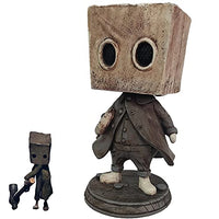 MonteCos Little Nightmares 2 Mono Figure Resin Novelty Toys Decoration Game Statues Collection Gift (Brown), Medium